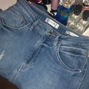 Super high rise denim